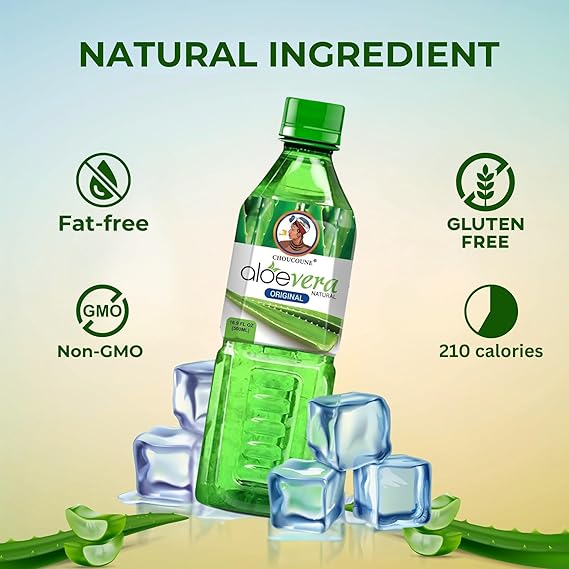 Choucoune Pure Aloe vera juice 19.9oz (Pack of 12)