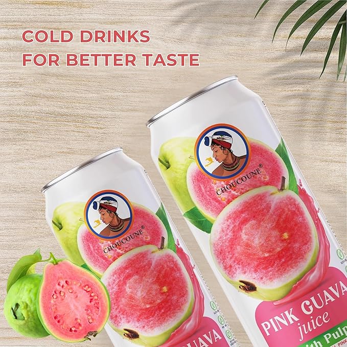 Choucoune Guava Juice 16.57oz (Pack of 12)