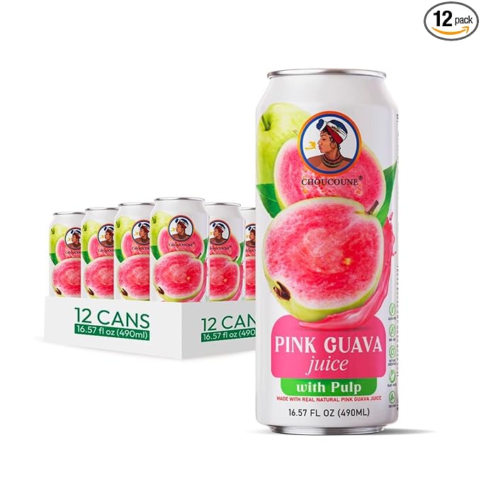 Choucoune Guava Juice 16.57oz (Pack of 12)