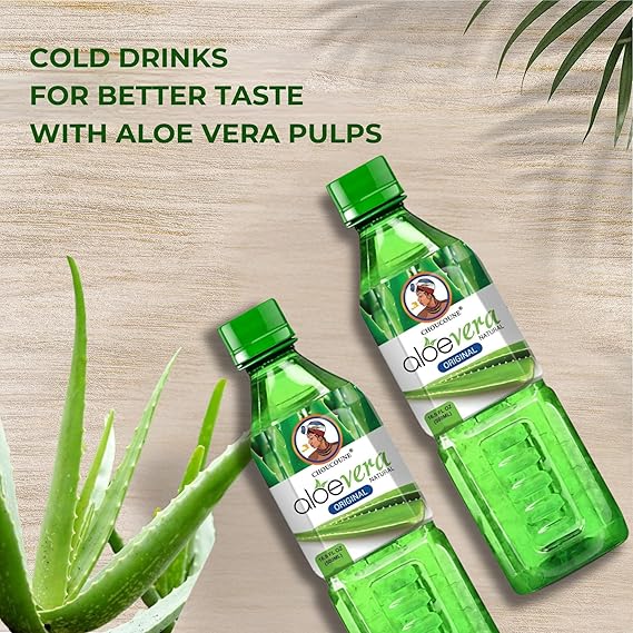 Choucoune Pure Aloe Vera Juice -  16.9oz - (Pack of 12)