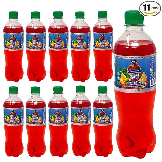 Choucoune Kola – Fruit Punch Soda - 20oz – 12 Pack