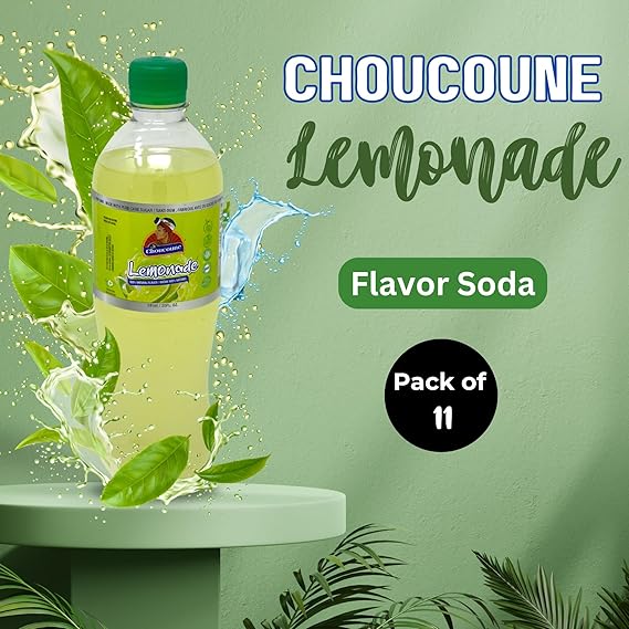 Choucoune Kola – Lemonade Soda – 20oz - (Pack of 12)