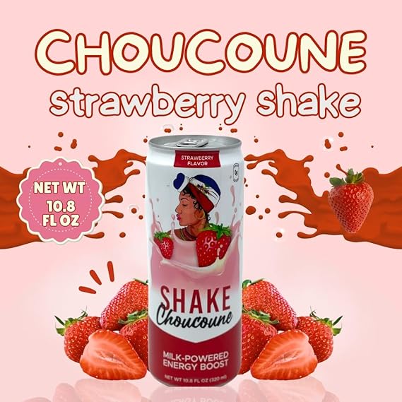 High Protein Strawberry Milk Shake – 10.8 fl oz – (Pack of 12)