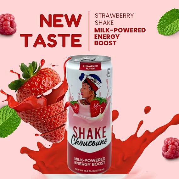 High Protein Strawberry Milk Shake – 10.8 fl oz – (Pack of 12)