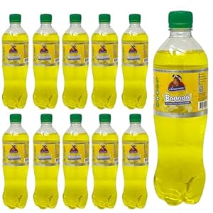 Choucoune Kola Banana Flavor Soda –20oz – (Pack of 12)