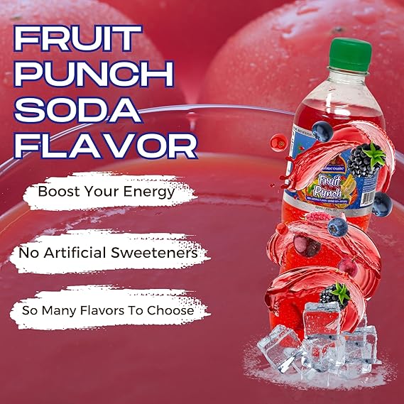 Choucoune Kola – Fruit Punch Soda - 20oz – 12 Pack